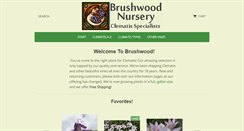 Desktop Screenshot of brushwoodnursery.com